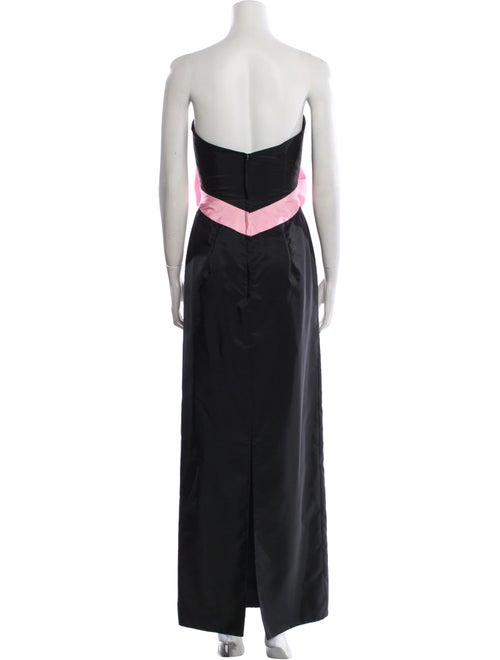 Mike Benet Printed Long Dress