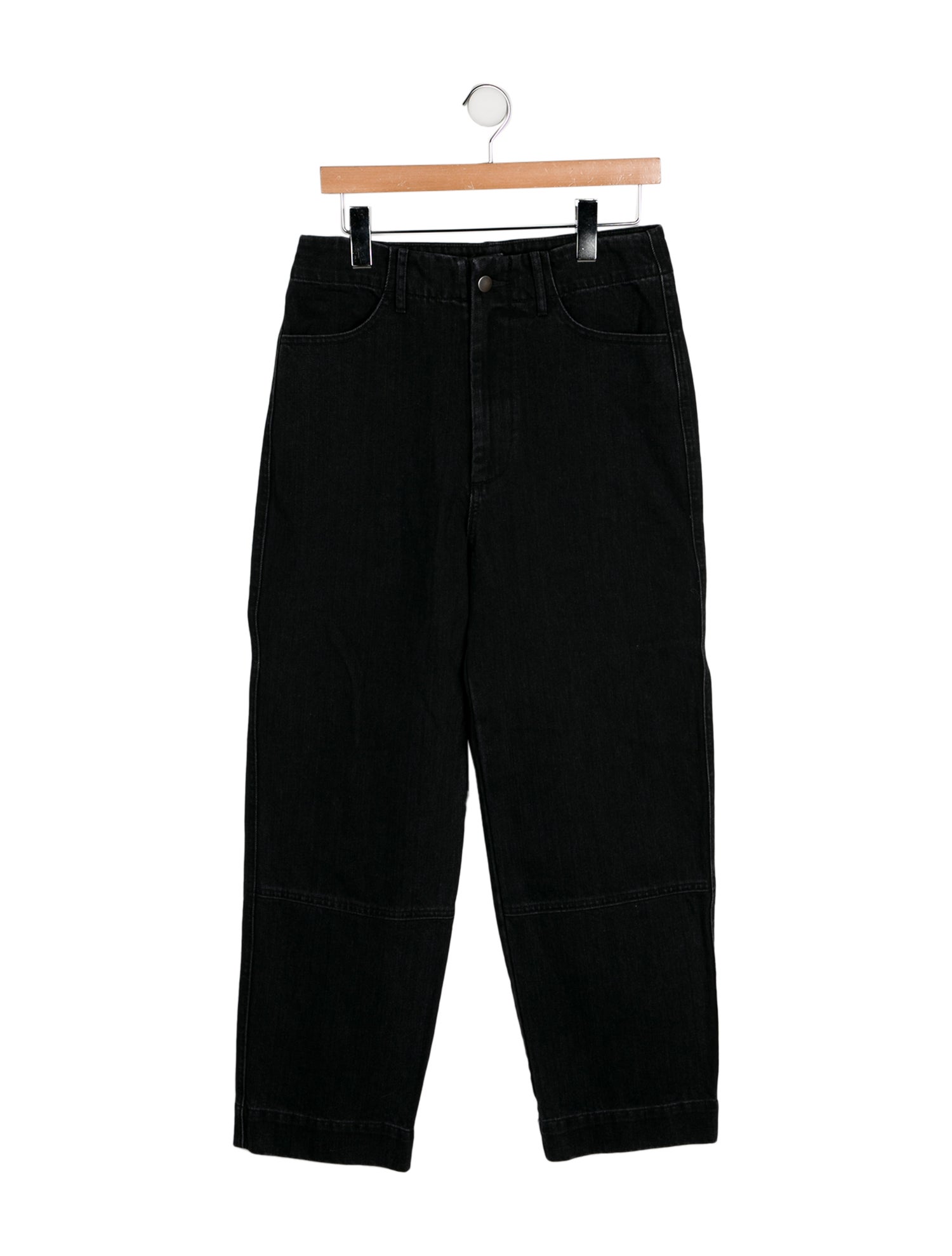 Micaela Greg High-Rise Wide Leg Jeans