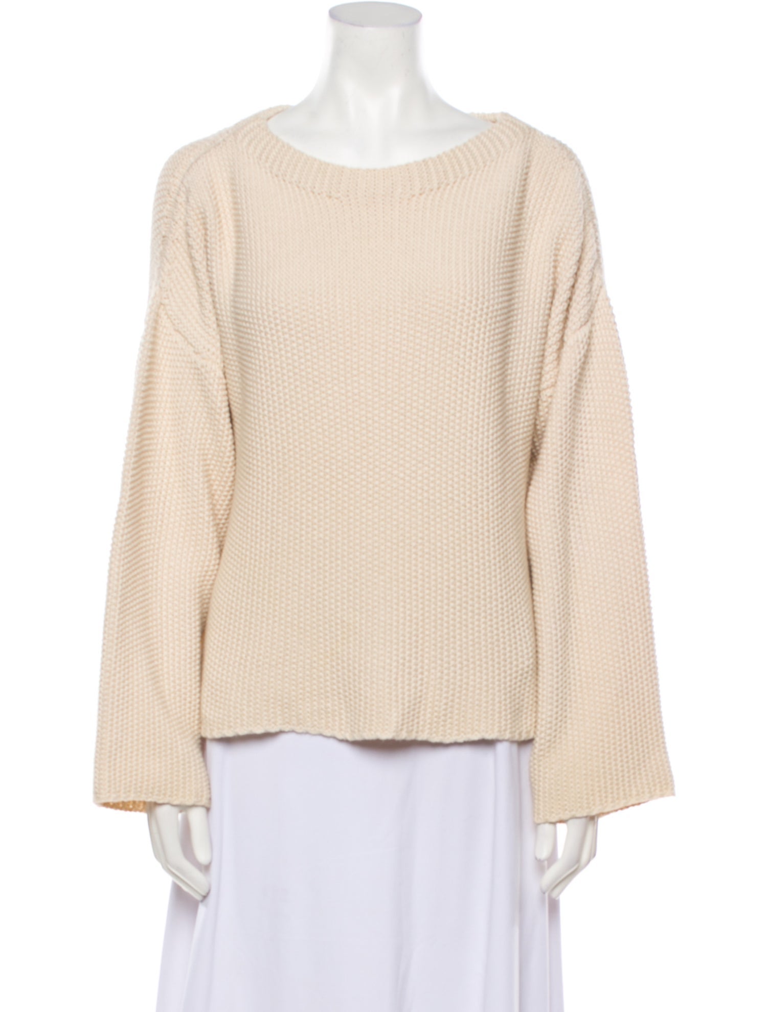 Micaela Greg Silk Scoop Neck Sweatshirt