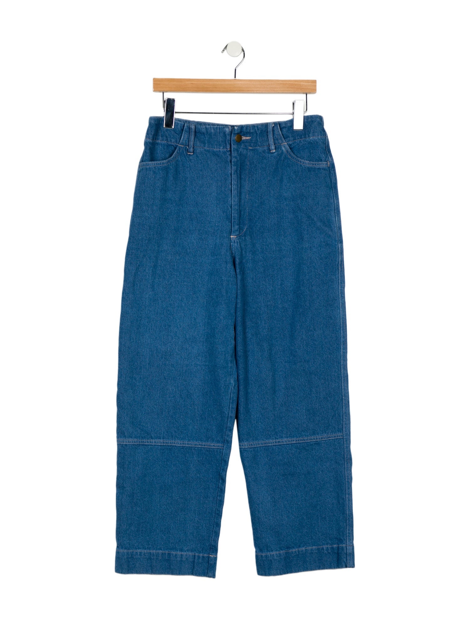 Micaela Greg High-Rise Wide Leg Jeans