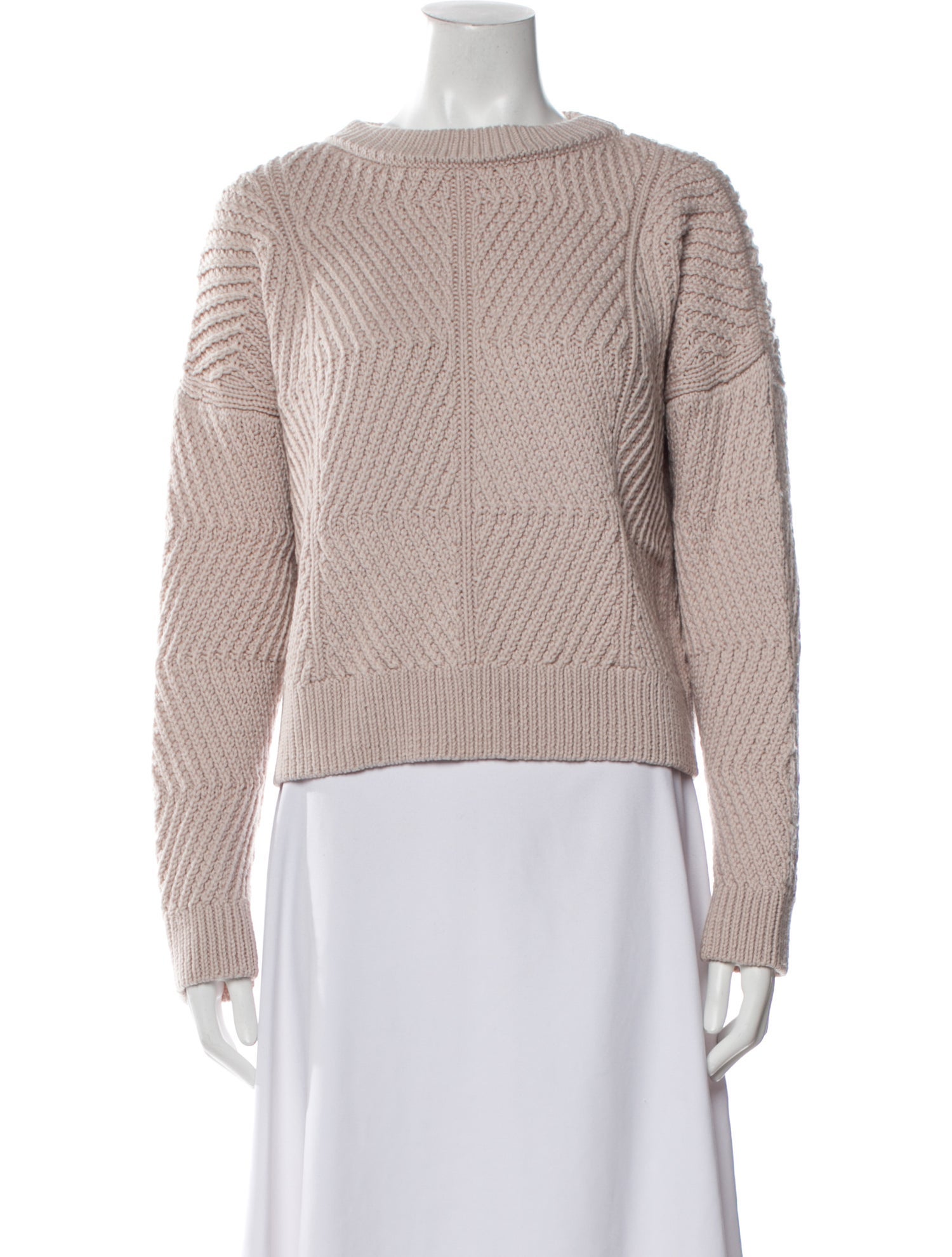 Micaela Greg Wool Bateau Neckline Sweater