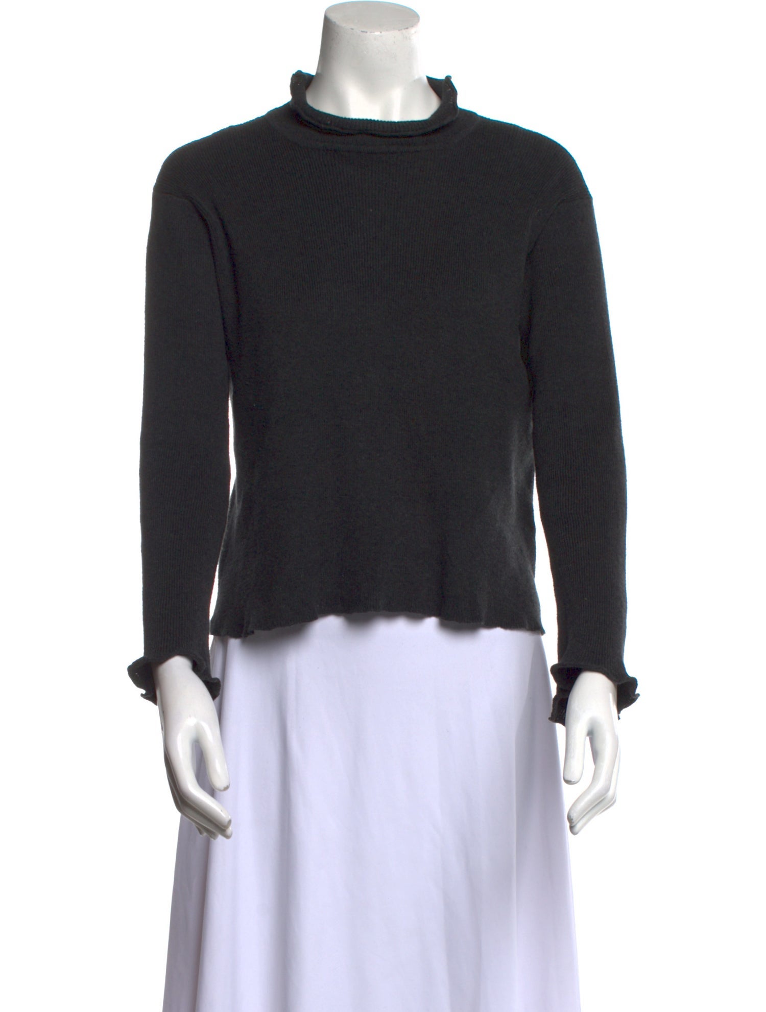 Micaela Greg Mock Neck Sweater