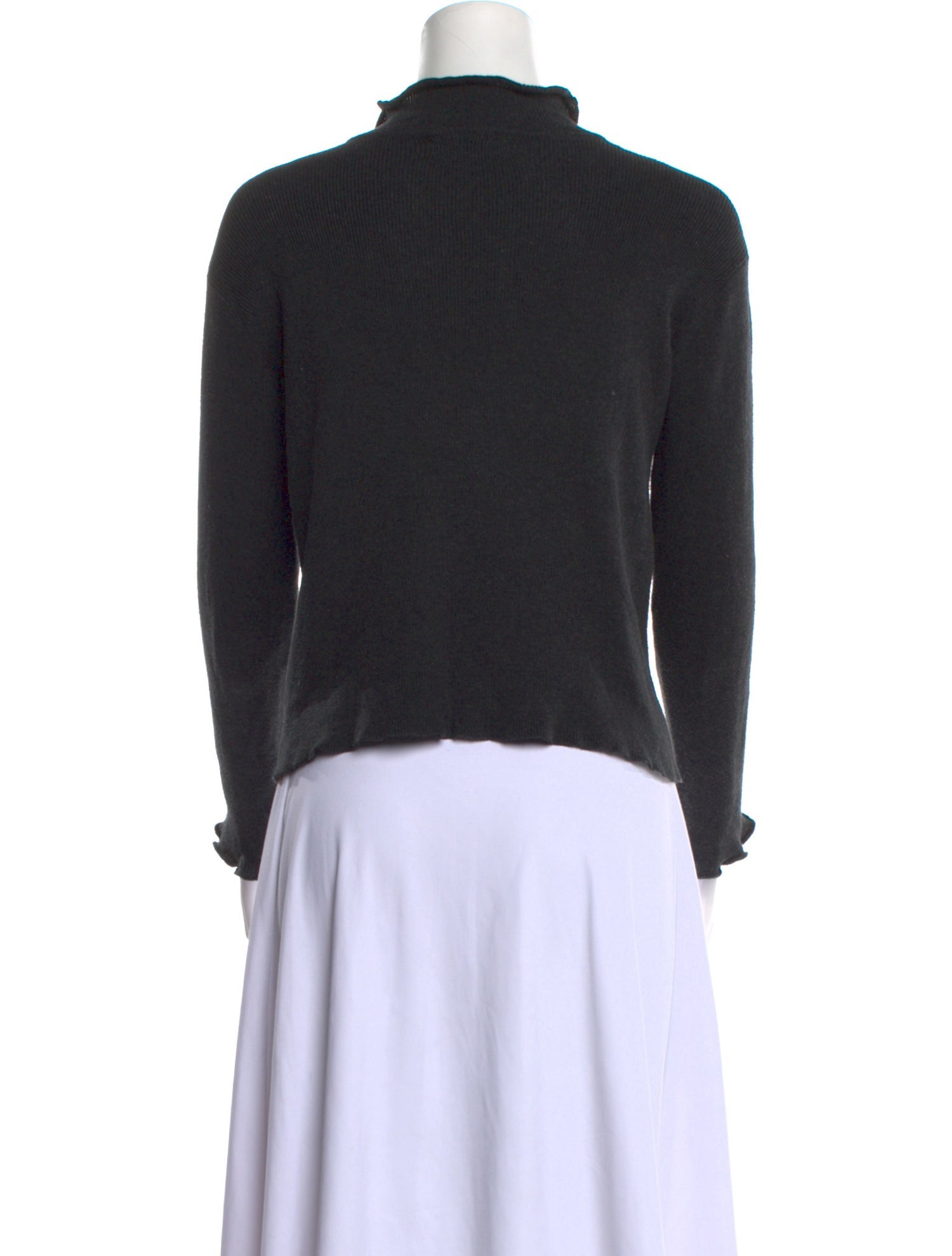 Micaela Greg Mock Neck Sweater