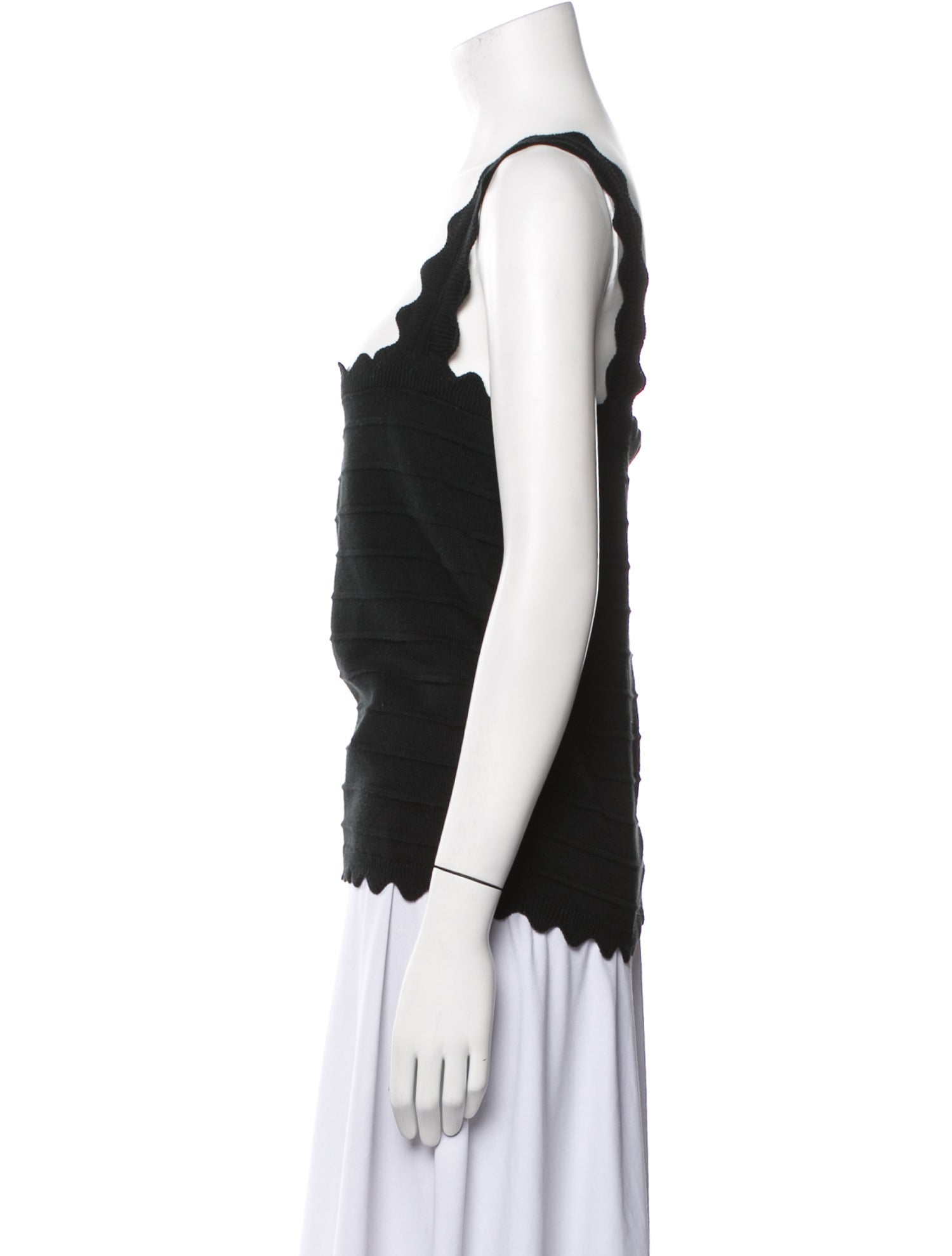 Micaela Greg Square Neckline Sweater