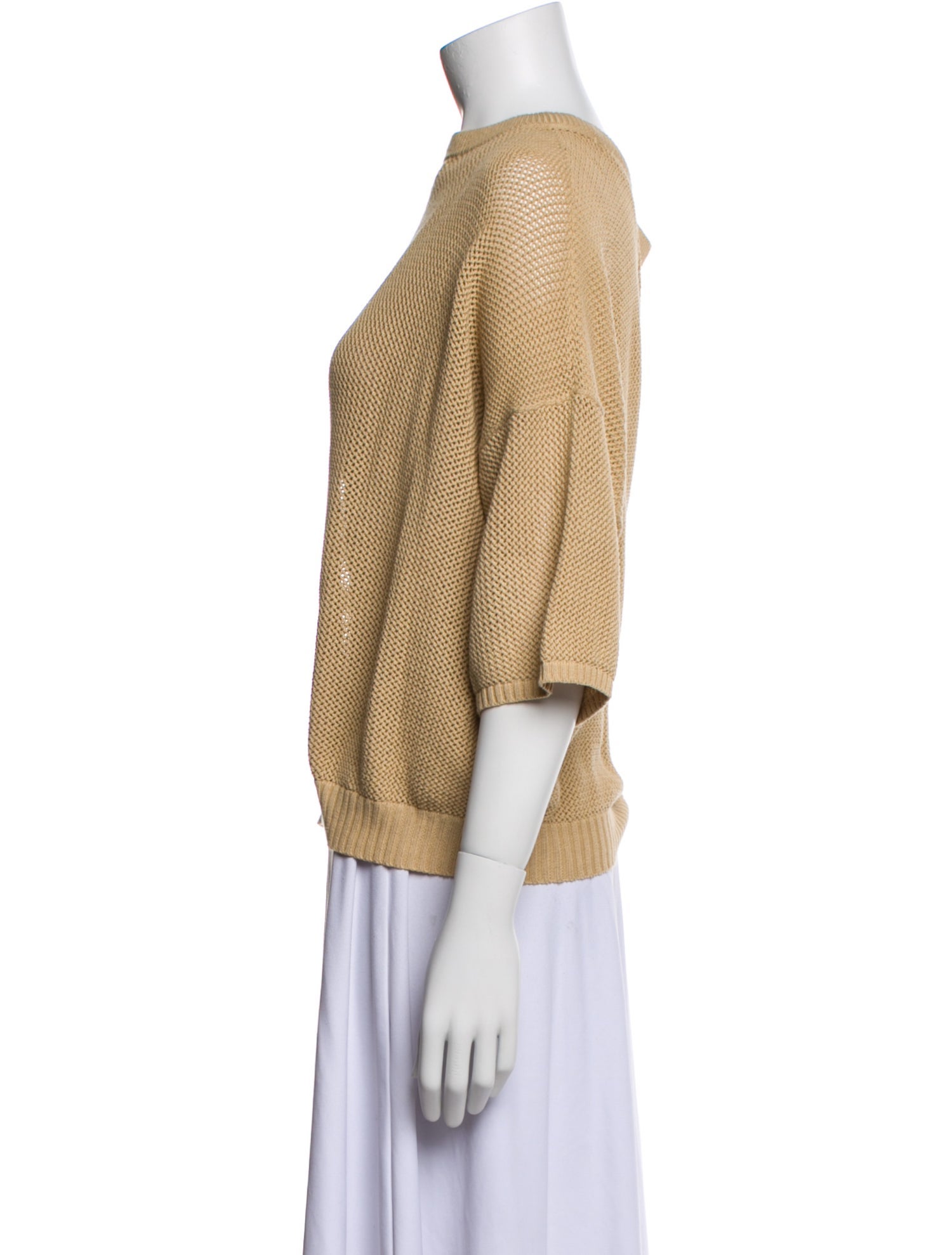 Micaela Greg Bateau Neckline Sweater