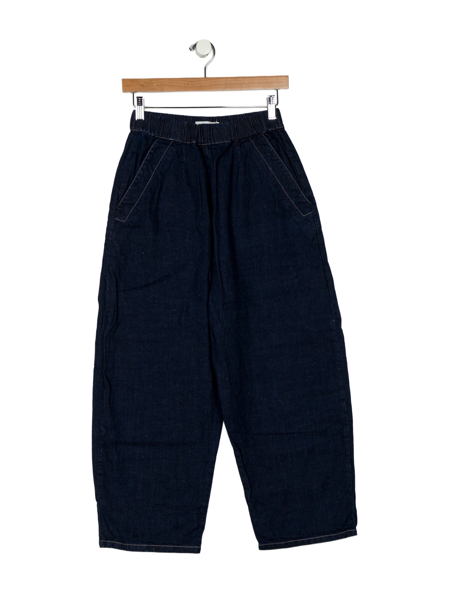 Micaela Greg High-Rise Wide Leg Jeans