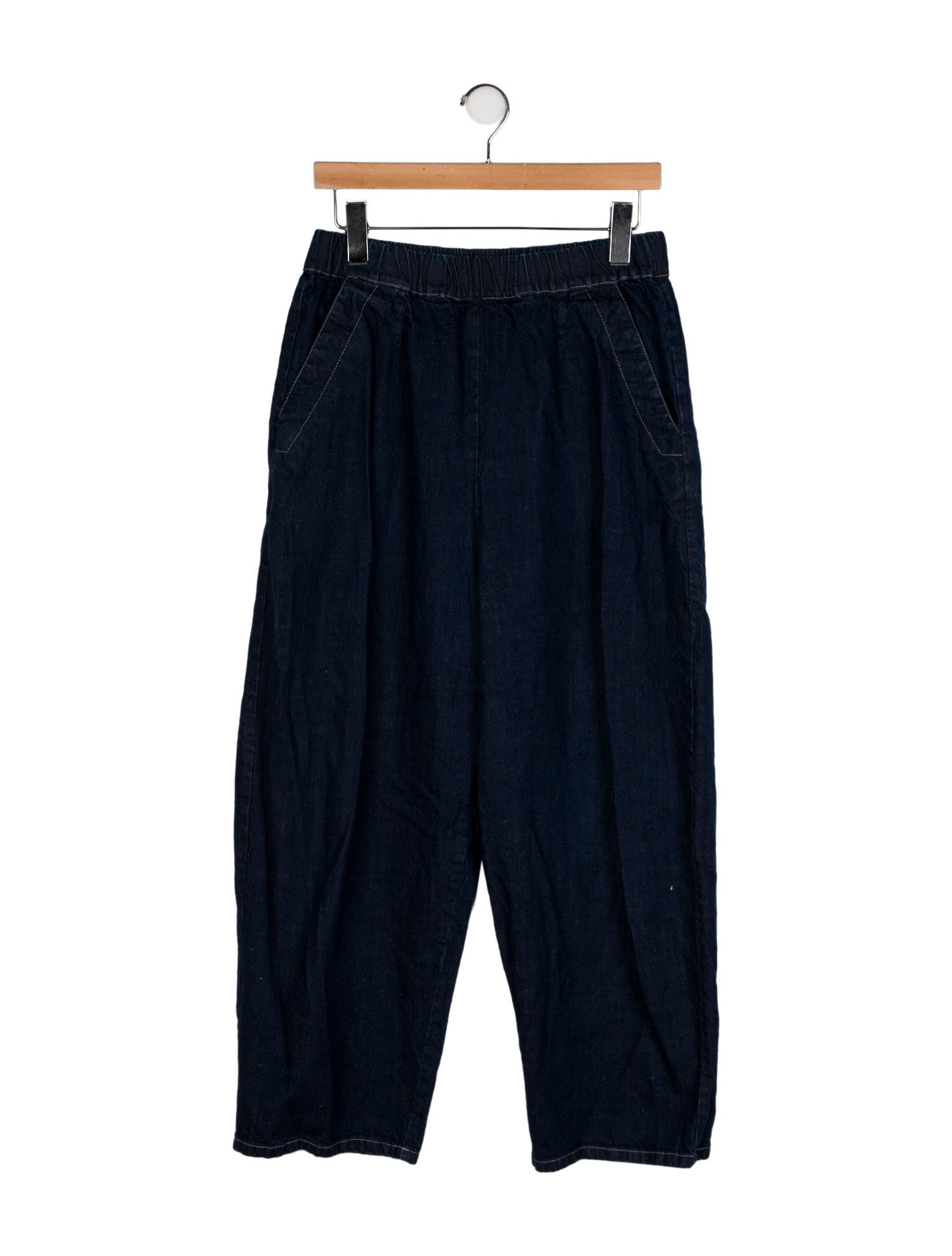 Micaela Greg High-Rise Wide Leg Jeans