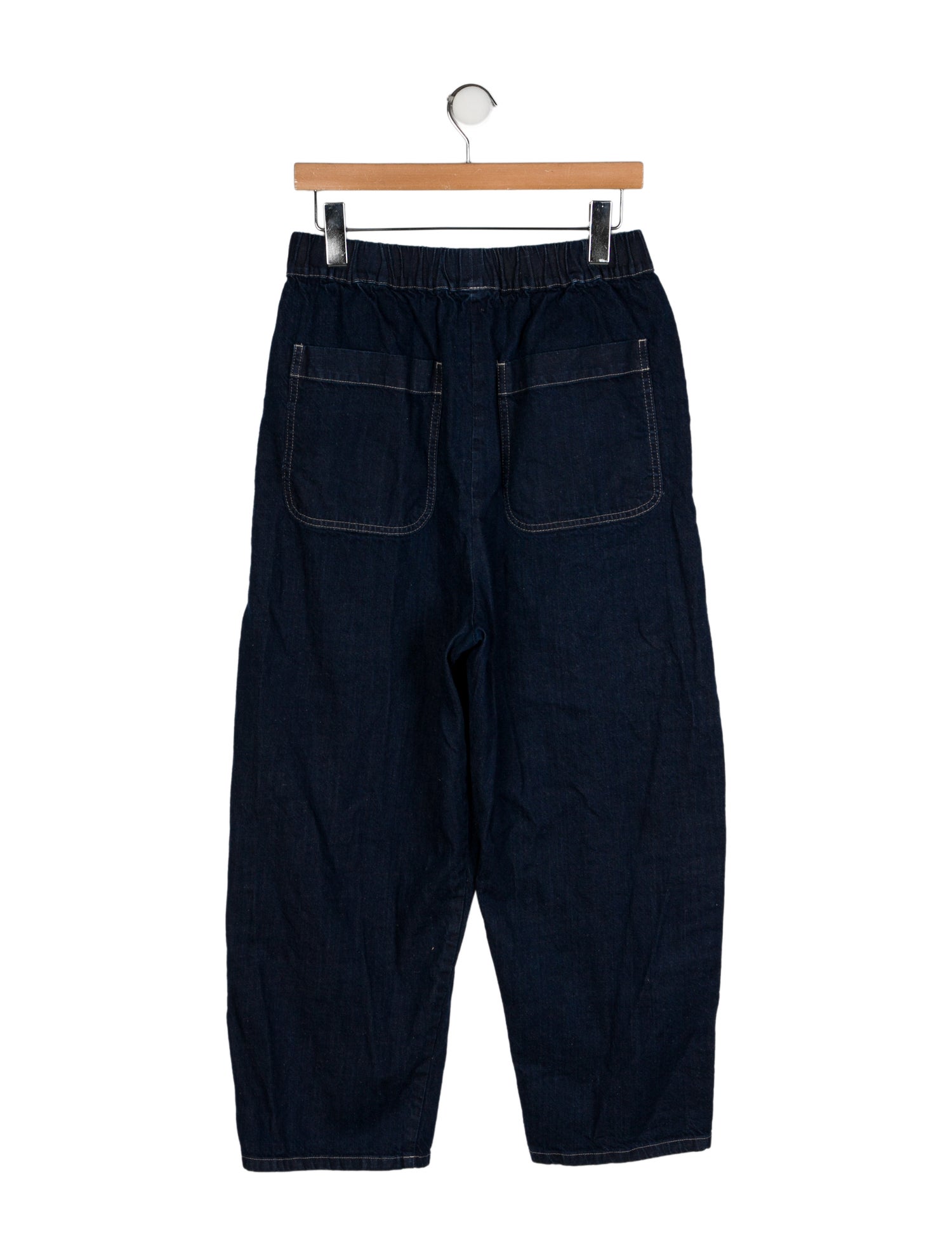 Micaela Greg High-Rise Wide Leg Jeans