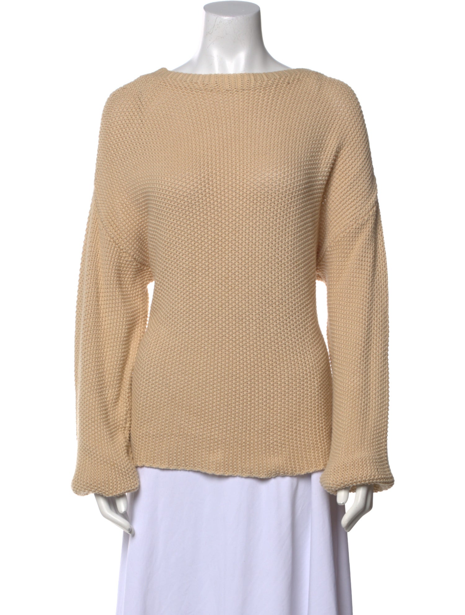 Micaela Greg Bateau Neckline Sweater