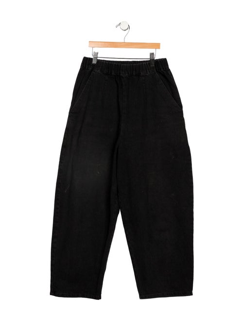 Micaela Greg High-Rise Wide Leg Jeans