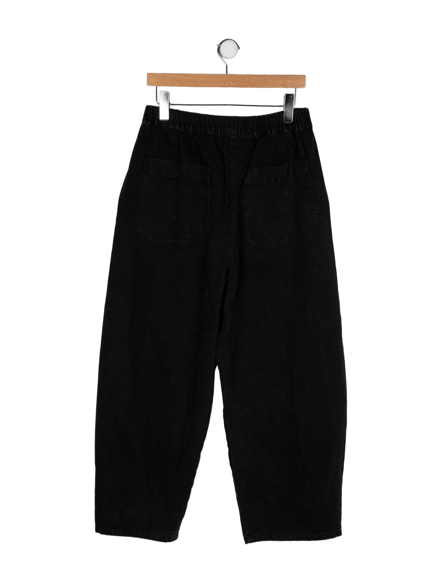 Micaela Greg High-Rise Wide Leg Jeans