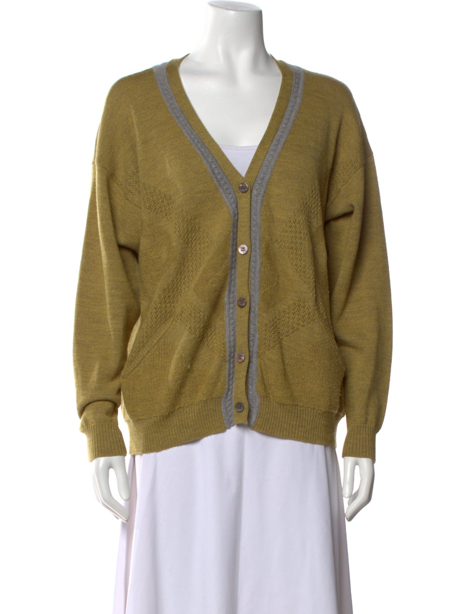 Micaela Greg Wool V-Neck Sweater