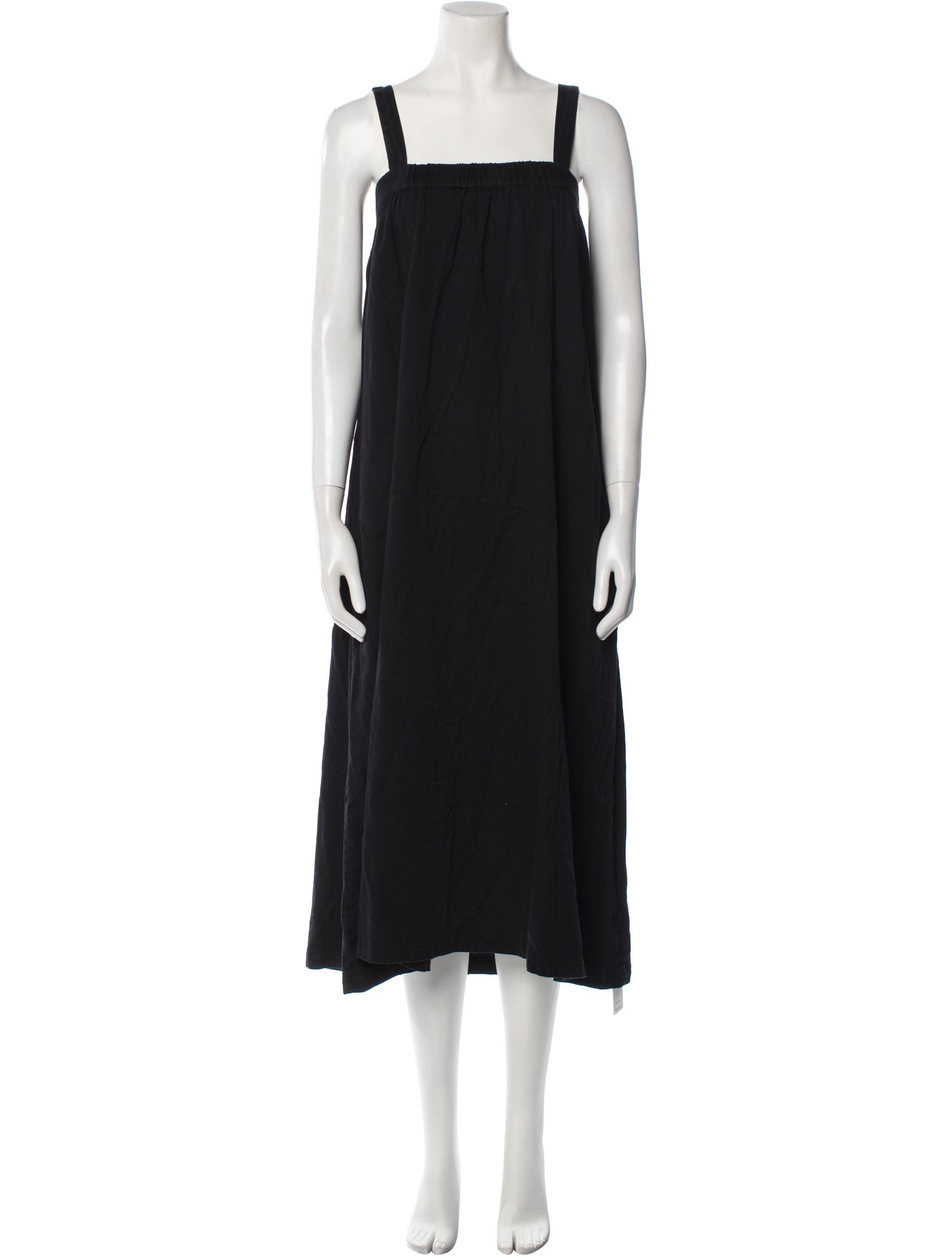 Micaela Greg Square Neckline Long Dress