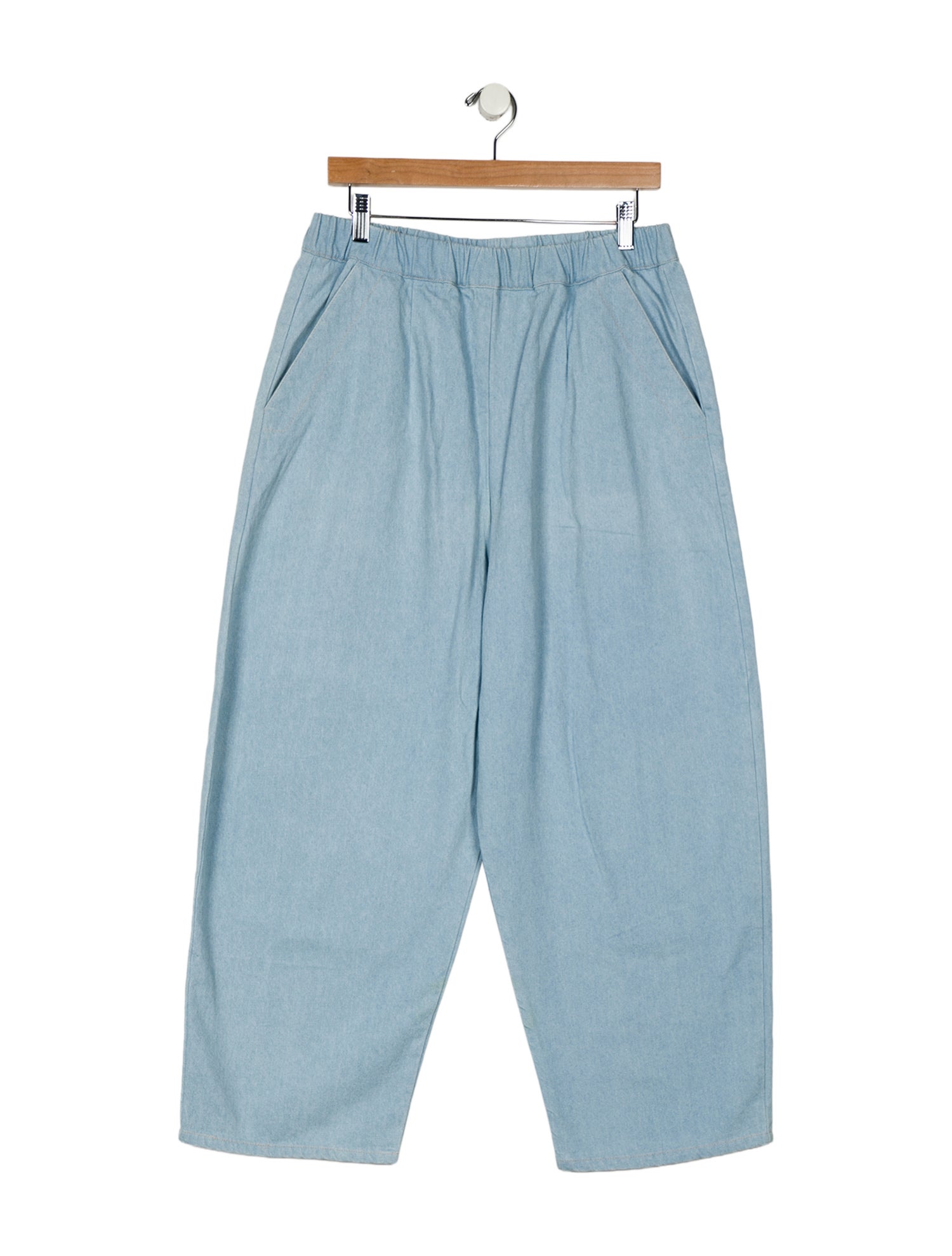 Micaela Greg High-Rise Wide Leg Jeans