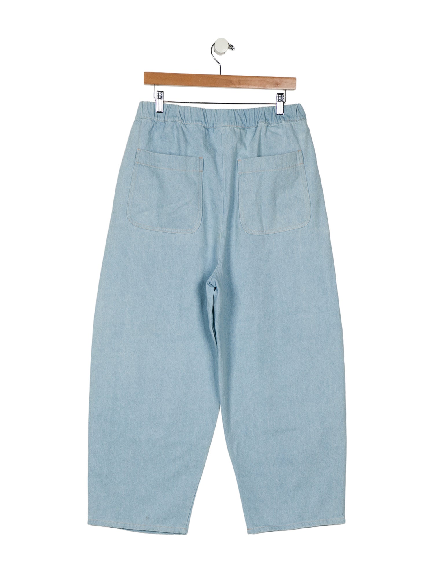 Micaela Greg High-Rise Wide Leg Jeans