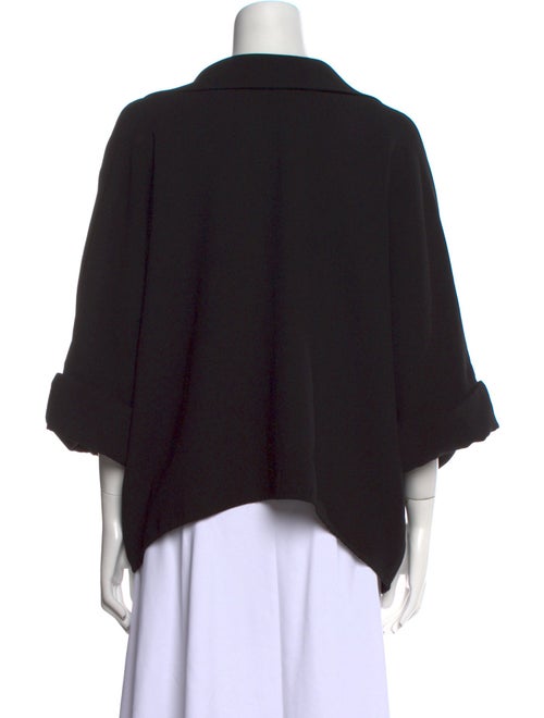 Mark Kenly Domino Tan Three-Quarter Sleeve Button-Up Top