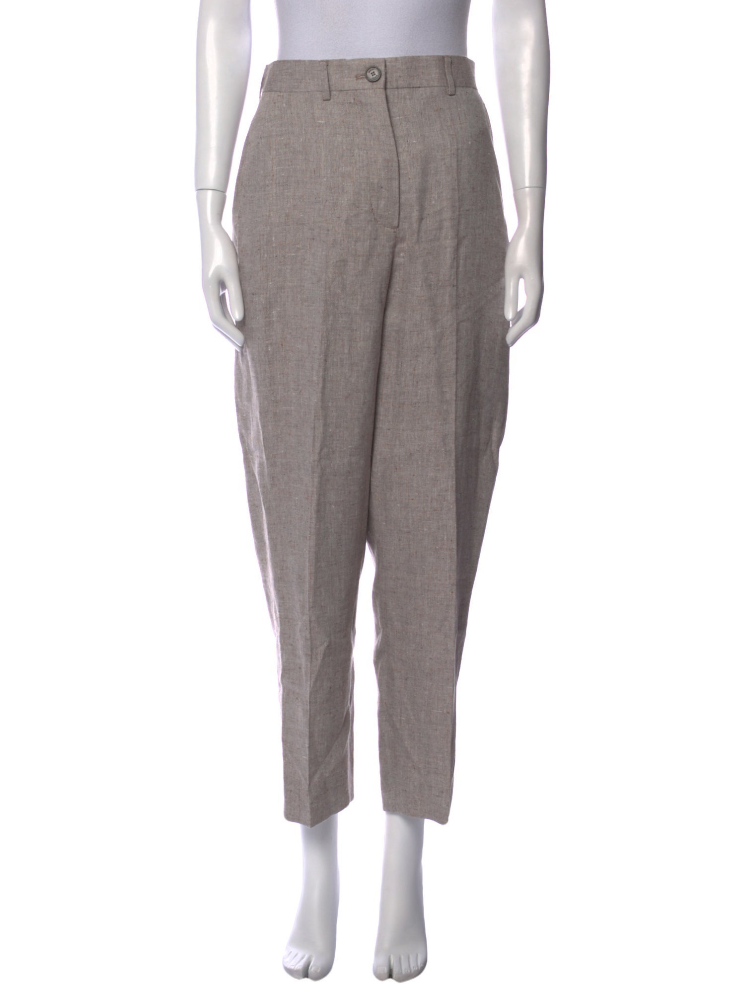 Mark Kenly Domino Tan Straight Leg Pants