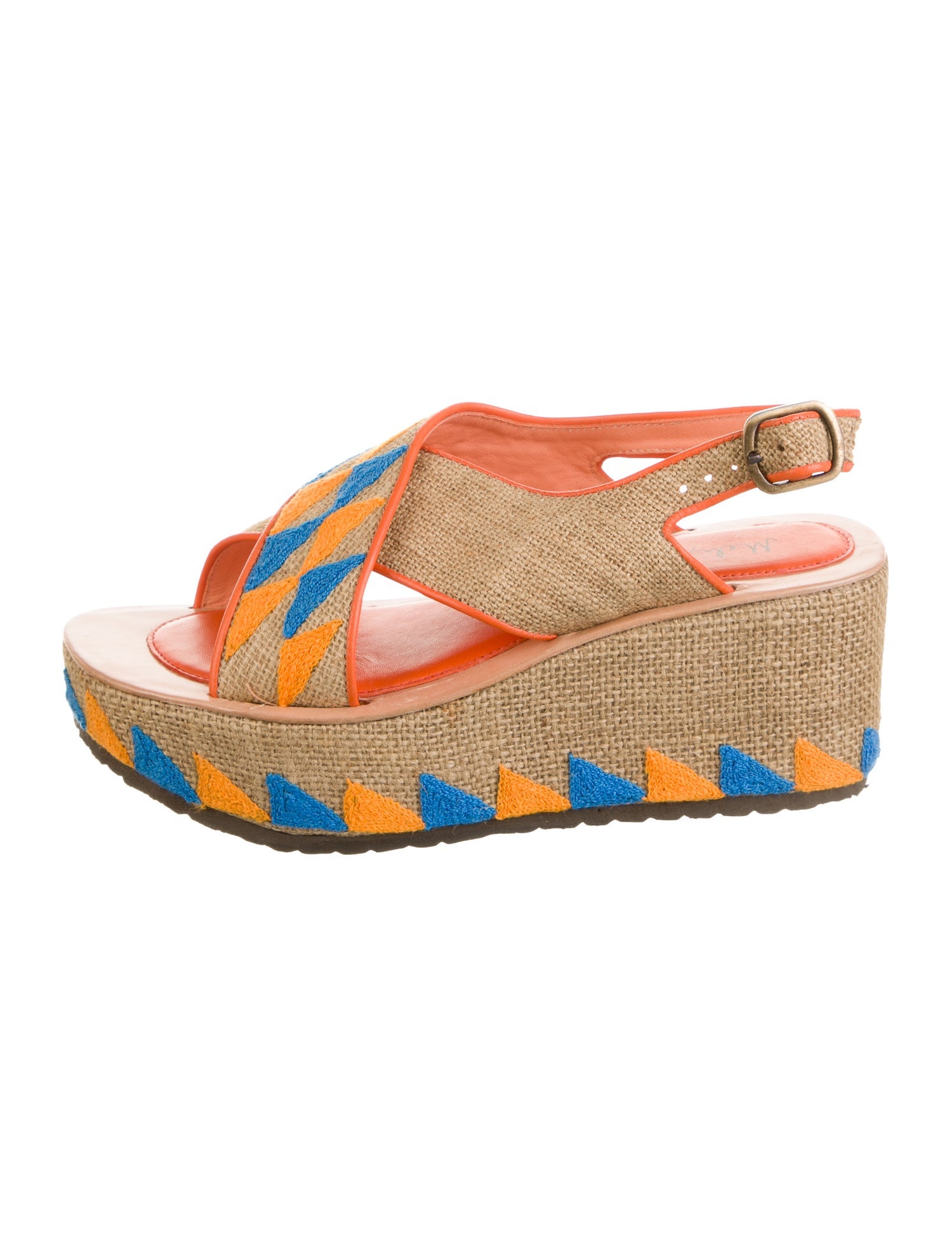 Meher Kakalia Jute Printed Espadrilles