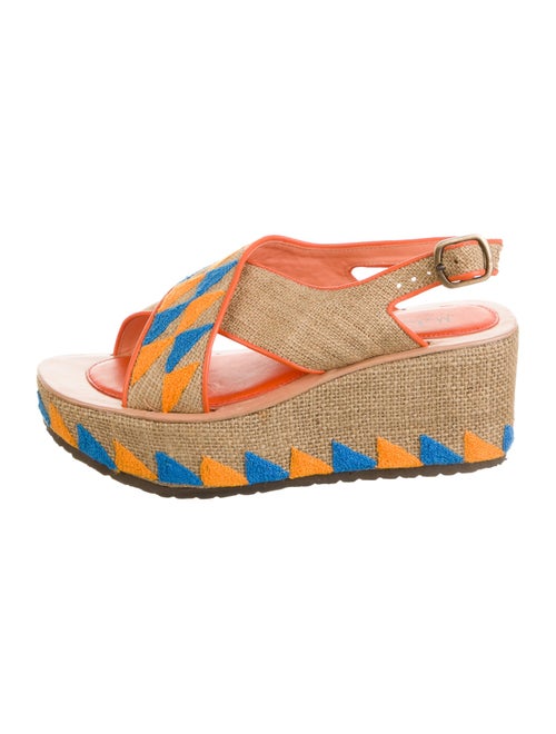 Meher Kakalia Jute Printed Espadrilles