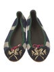 Meher Kakalia Tie-Dye Print Beaded Accents Ballet Flats