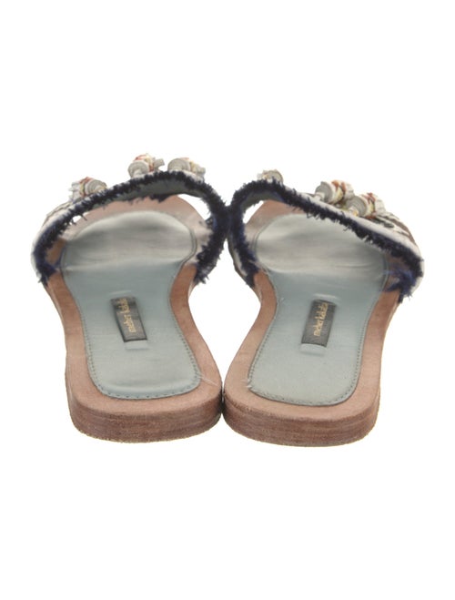 Meher Kakalia Leather Slides