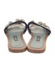 Meher Kakalia Leather Slides