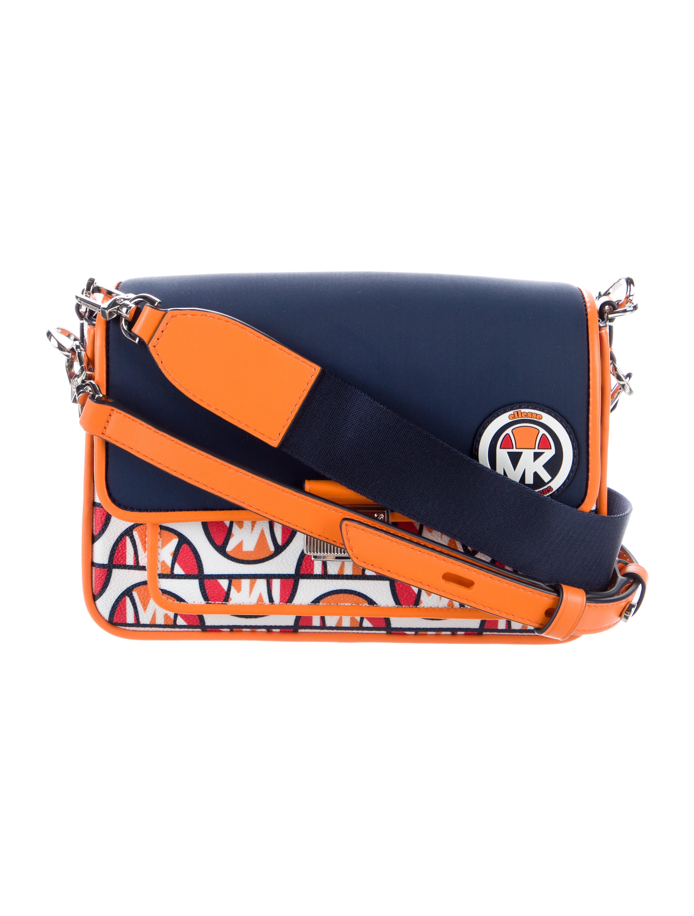 Michael Kors x Ellesse Printed Coated Canvas Crossbody Bag w/ Tags