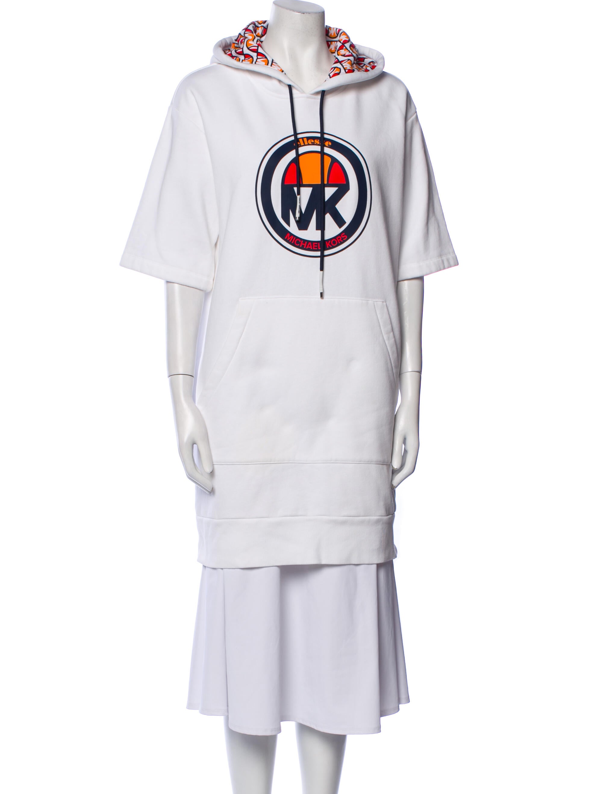 Michael Kors x Ellesse Graphic Print Crew Neck Sweatshirt