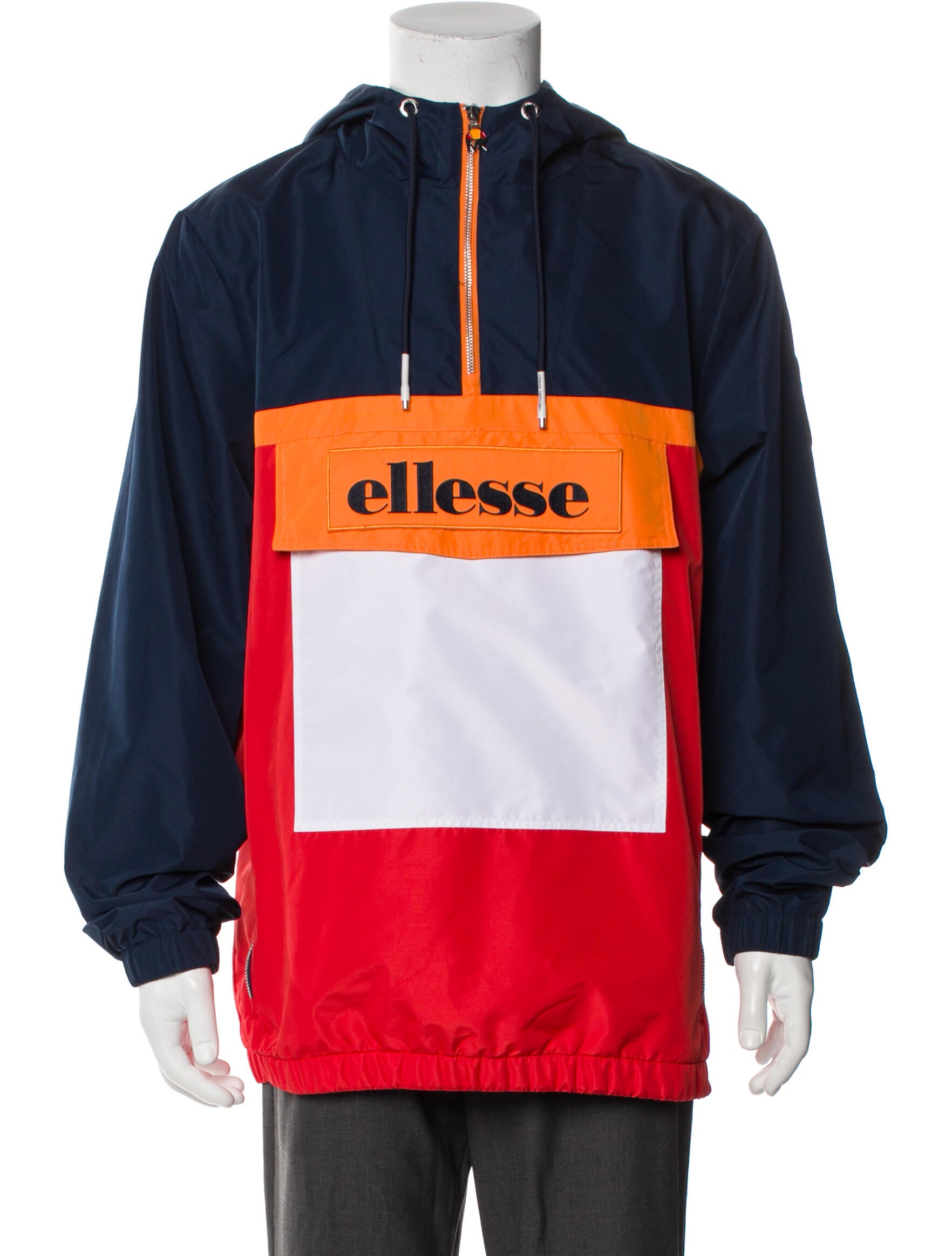 Michael Kors x Ellesse Colorblock Pattern Windbreaker