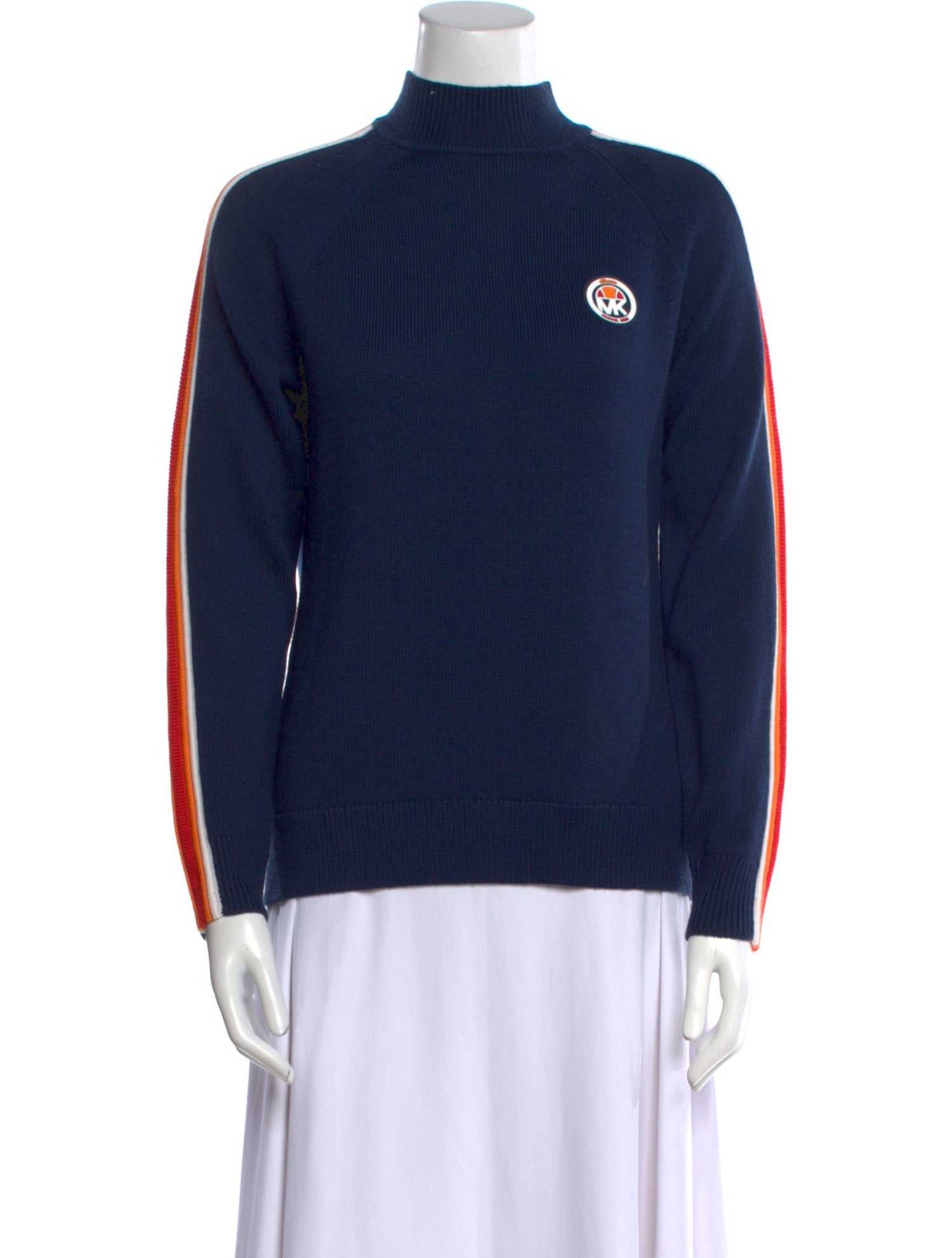 Michael Kors x Ellesse Merino Wool Mock Neck Sweater w/ Tags