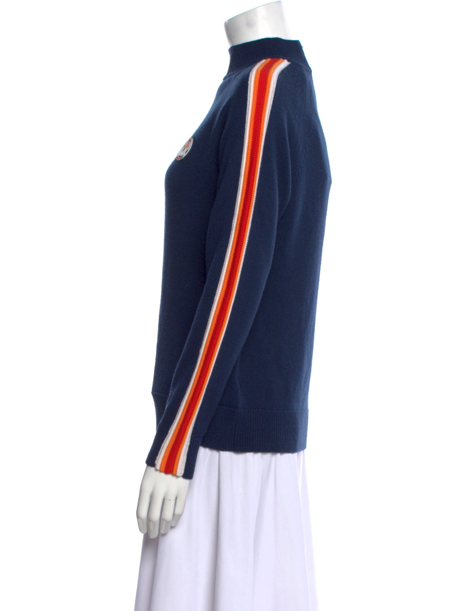 Michael Kors x Ellesse Merino Wool Mock Neck Sweater w/ Tags