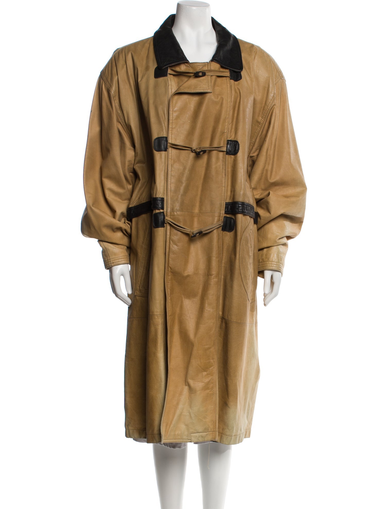 M. Julian Adventures Vintage Leather Coat