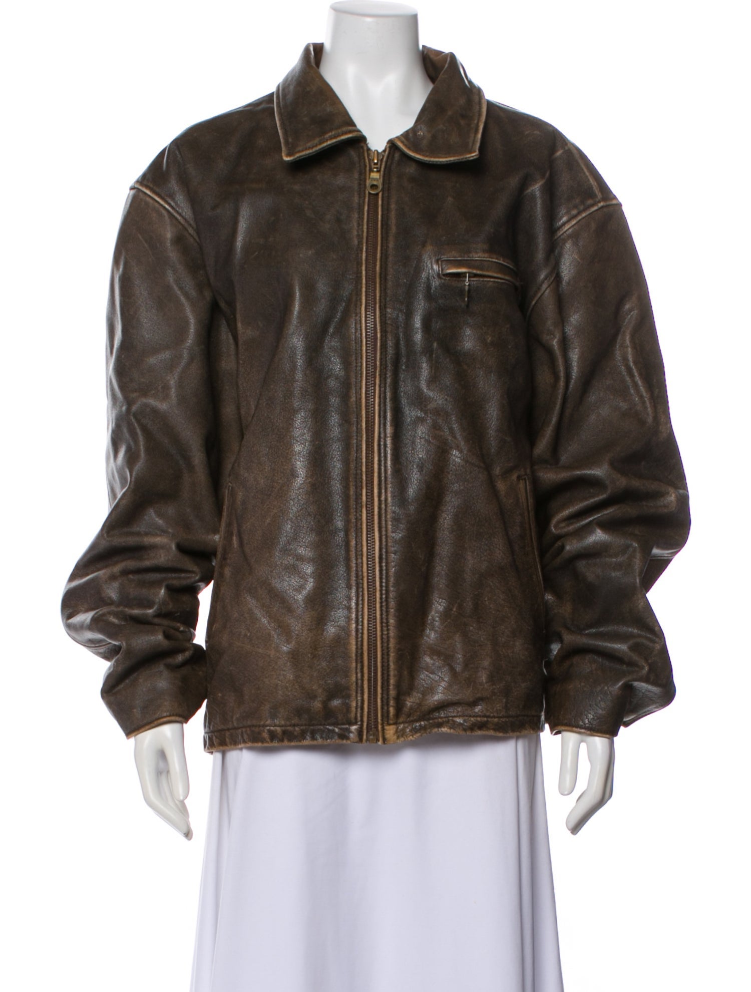 M. Julian Adventures Leather Coat