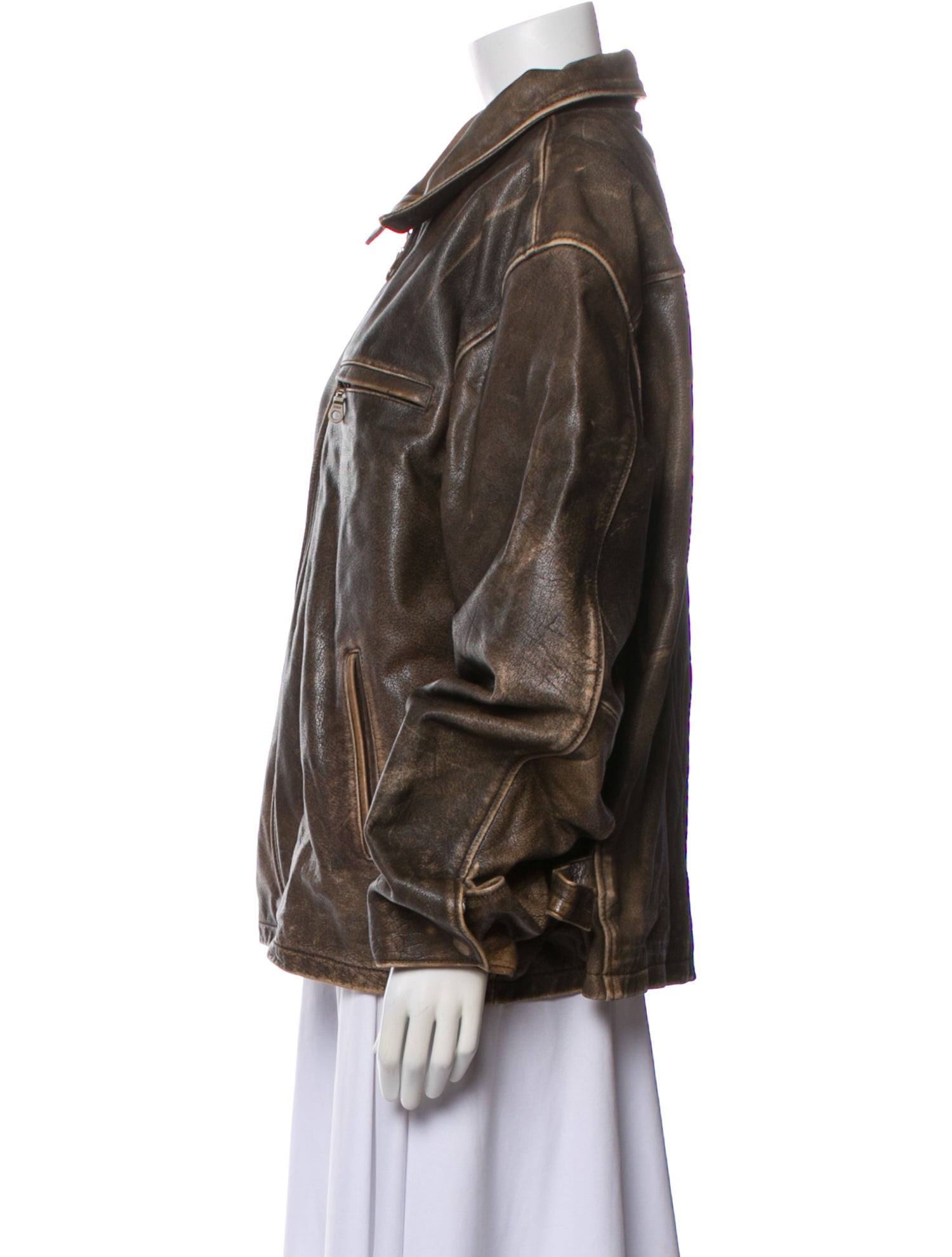 M. Julian Adventures Leather Coat