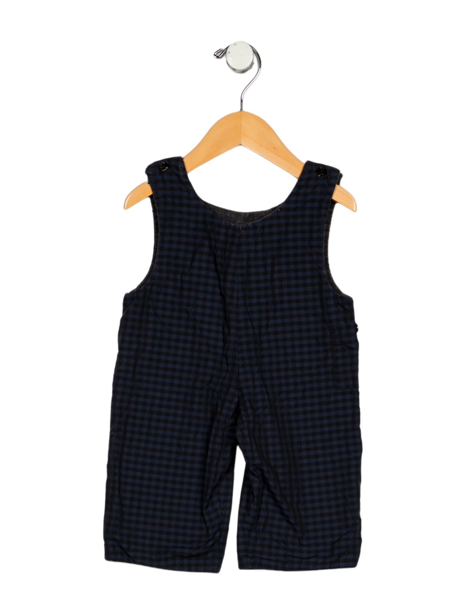 Makié Makié Infant Girls Checkered Sleeveless Romper