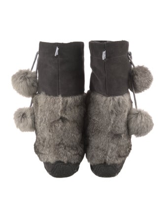Manitobah Mukluk Suede Patterned Boots