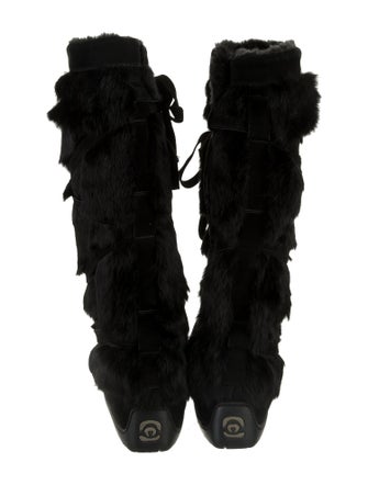 Manitobah Mukluk Fur Lace-Up Boots