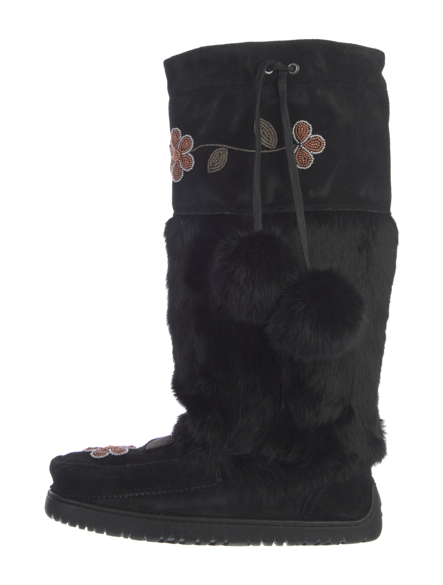 Manitobah Mukluk Leather Lace-Up Boots