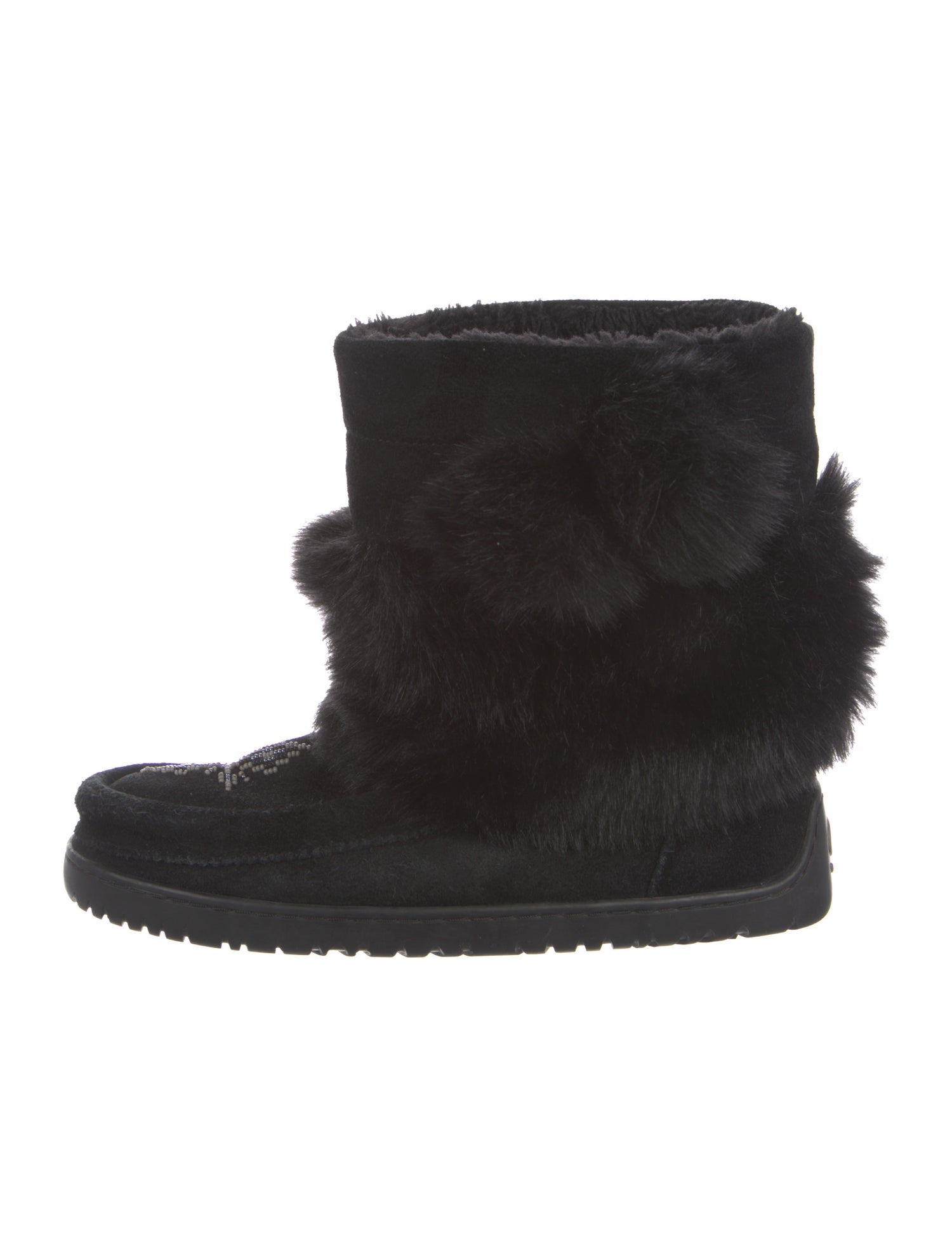 Manitobah Mukluk Suede Beaded Accents Boots