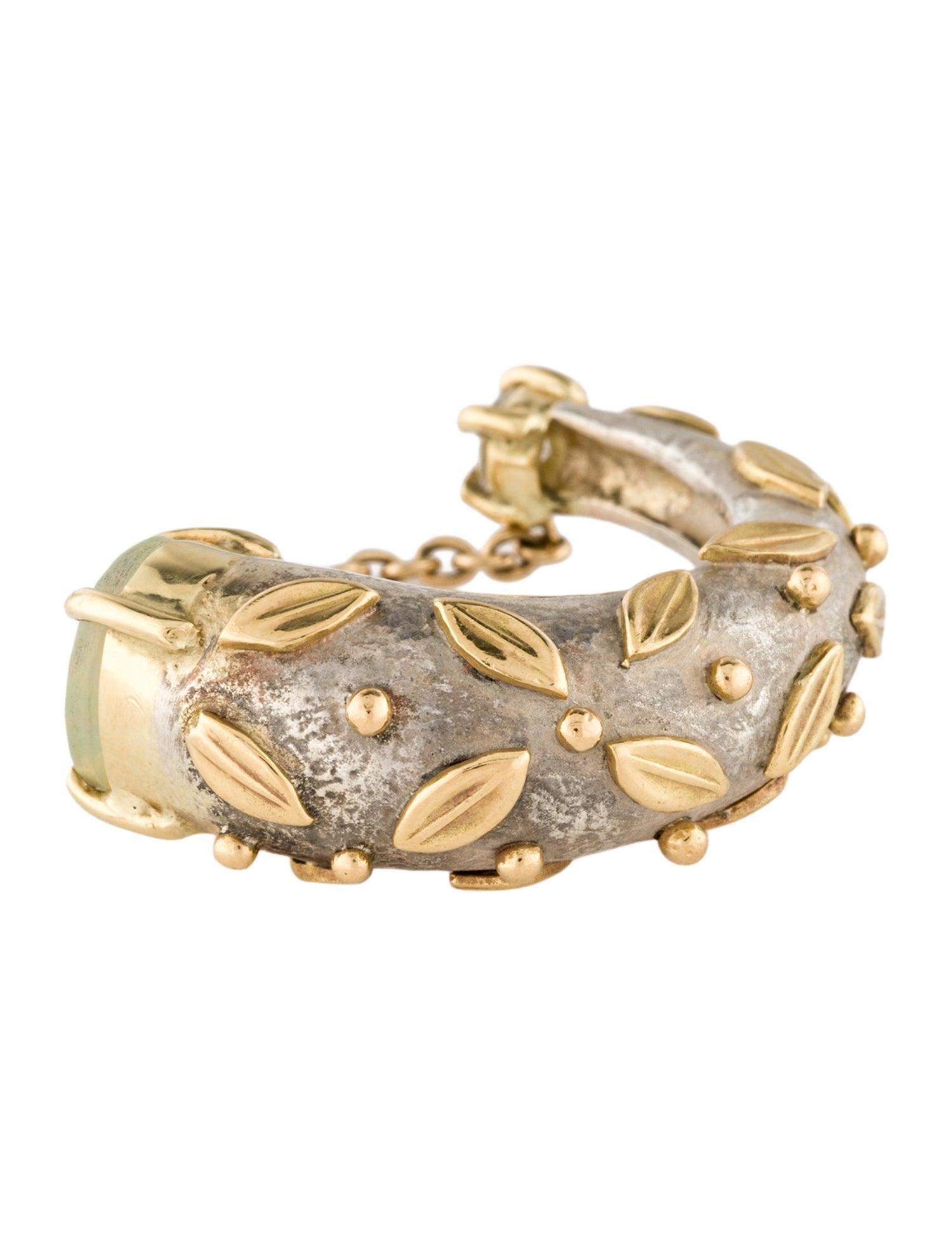 Mahlia Collection Opal & Diamond Horn Of Plenty Cocktail Ring