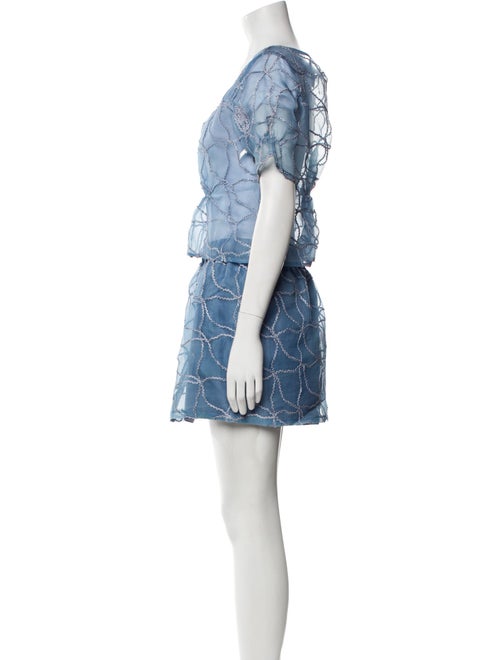 Mahlia Collection Lace Pattern Skirt Set