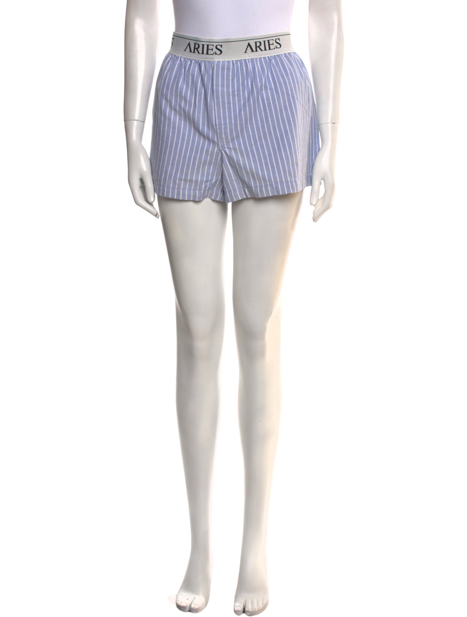 Mahlia Collection Striped Mini Shorts