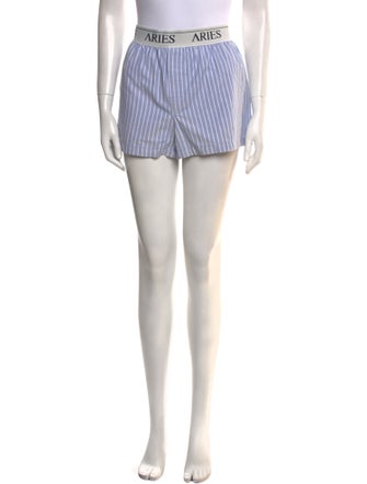 Mahlia Collection Striped Mini Shorts