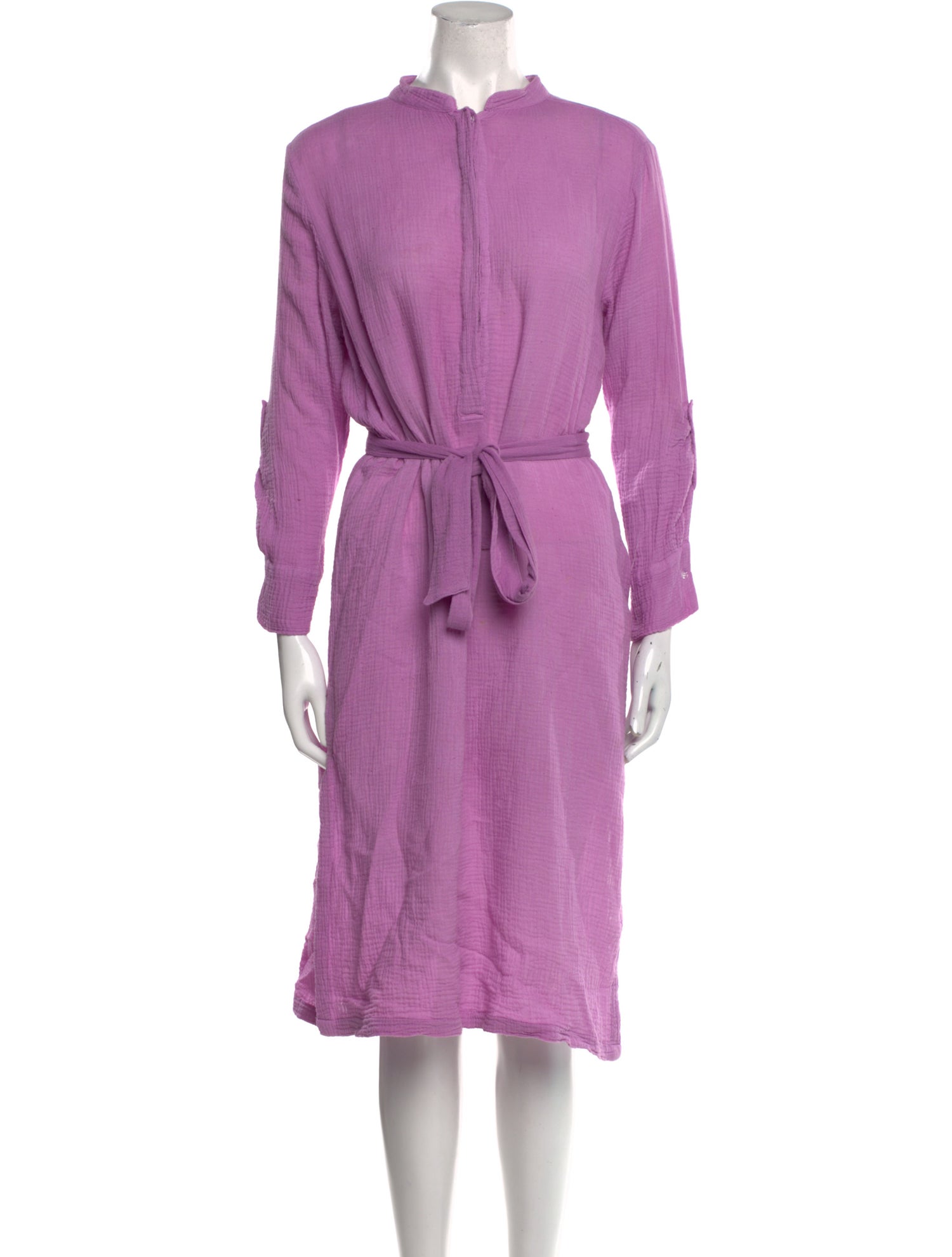 Mikoh Mock Neck Midi Length Dress