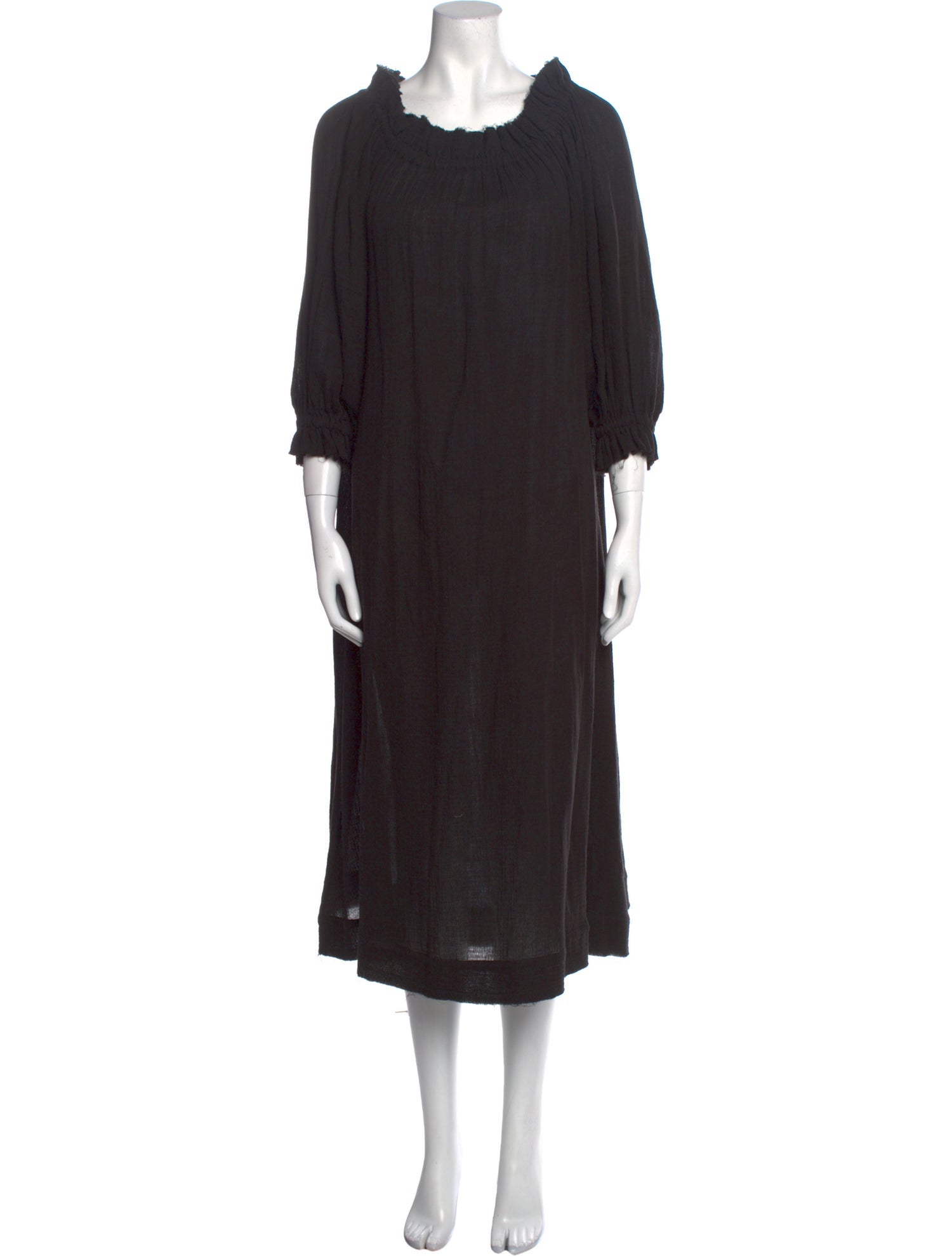 Mikoh Scoop Neck Midi Length Dress