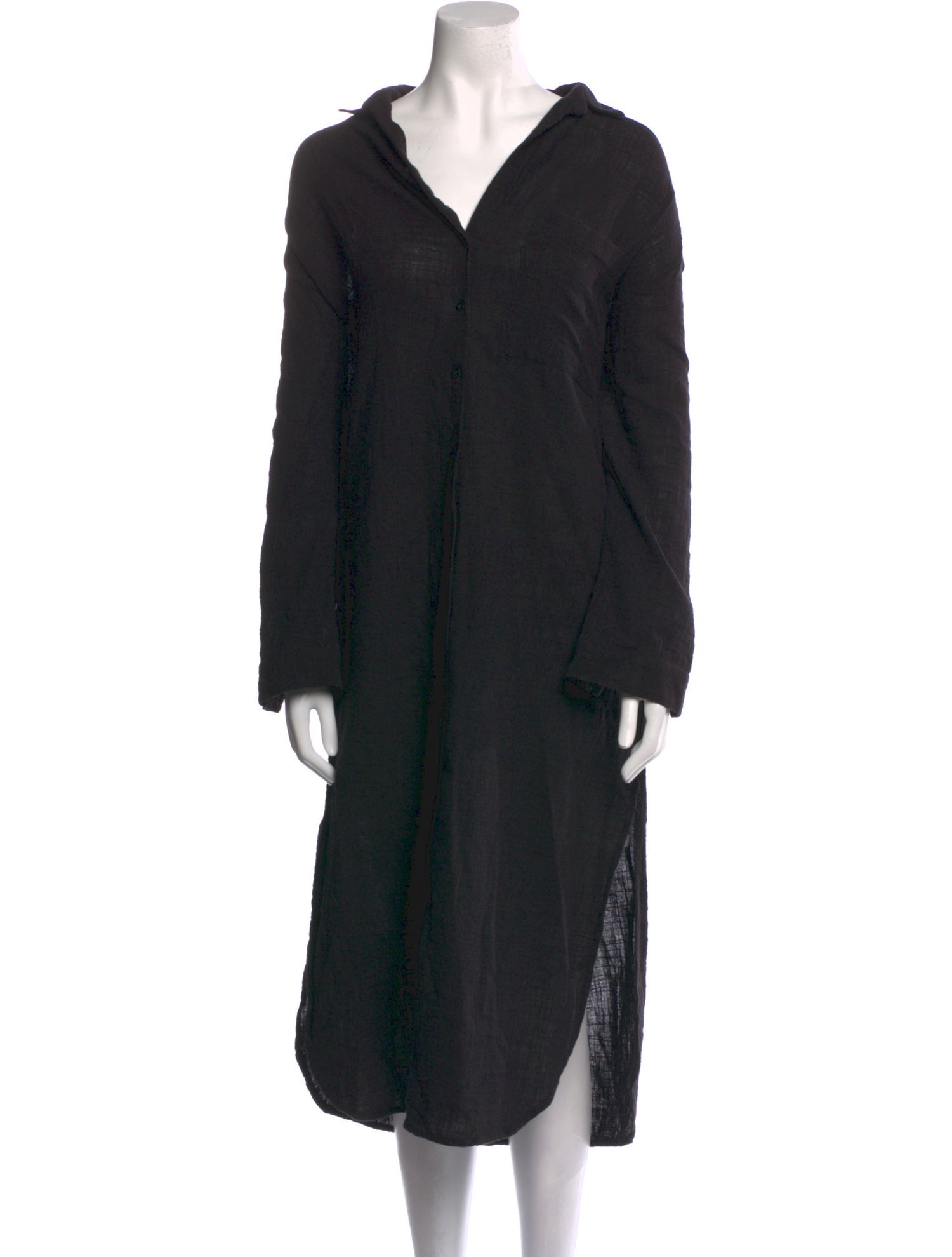 Mikoh V-Neck Midi Length Dress