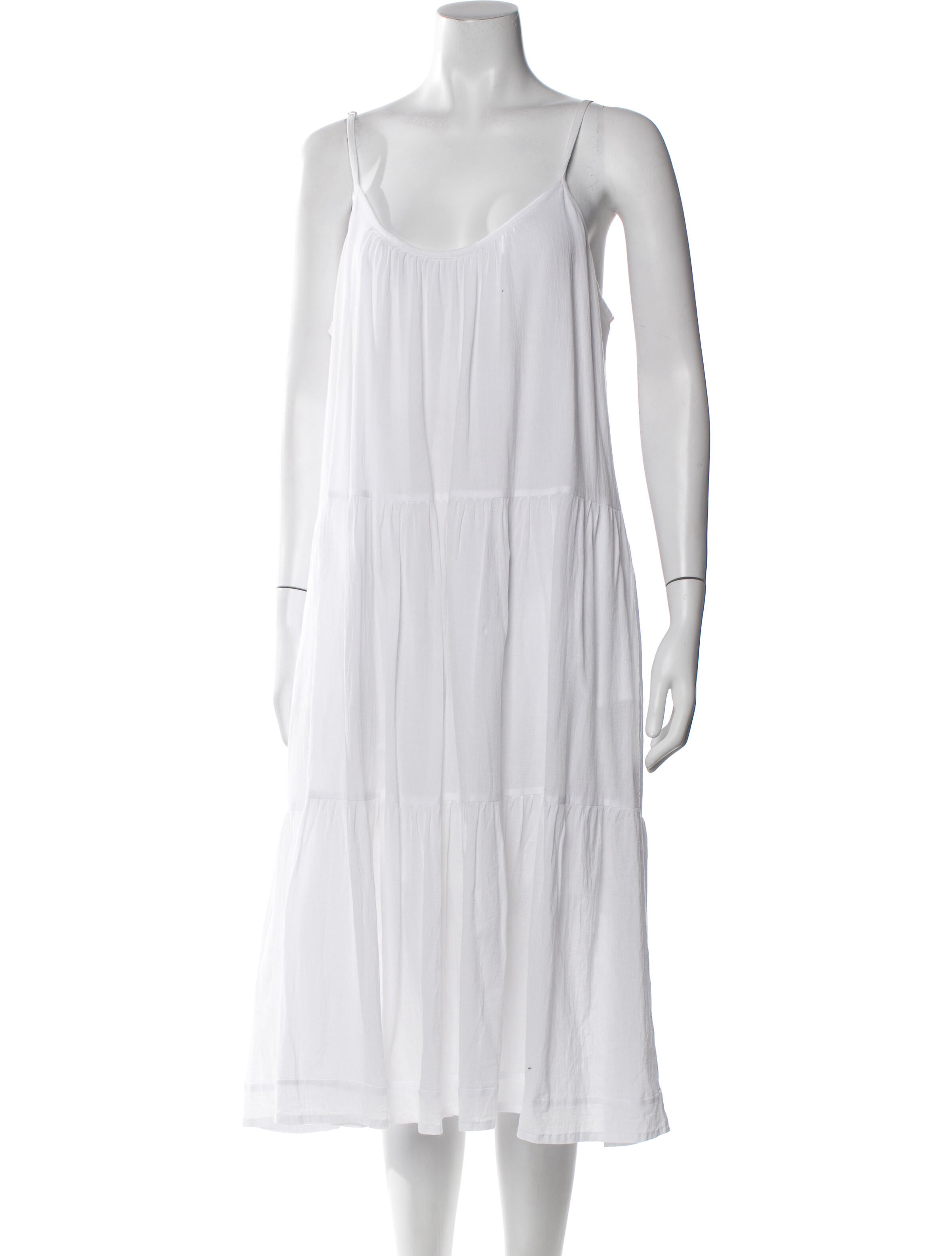 Mikoh Scoop Neck Midi Length Dress