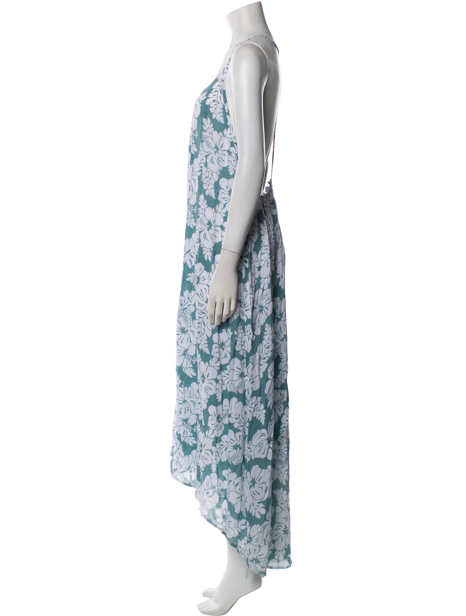 Mikoh Floral Print Long Dress