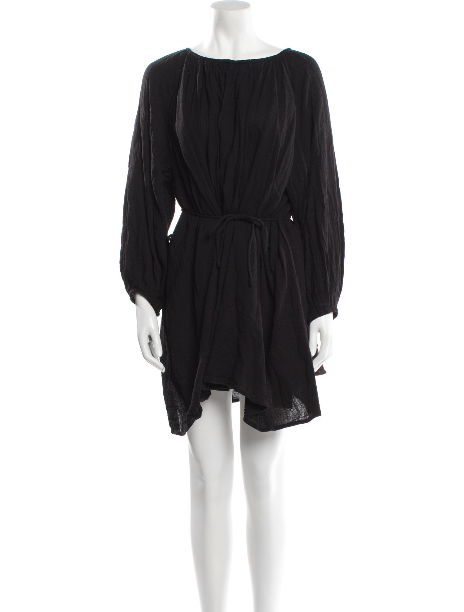 Mikoh Bateau Neckline Mini Dress