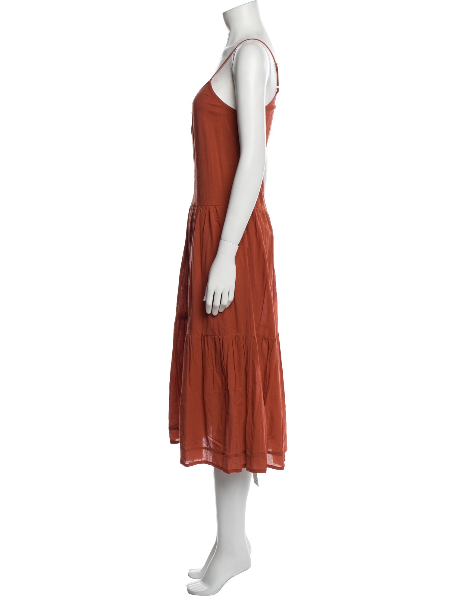 Mikoh Square Neckline Knee-Length Dress w/ Tags
